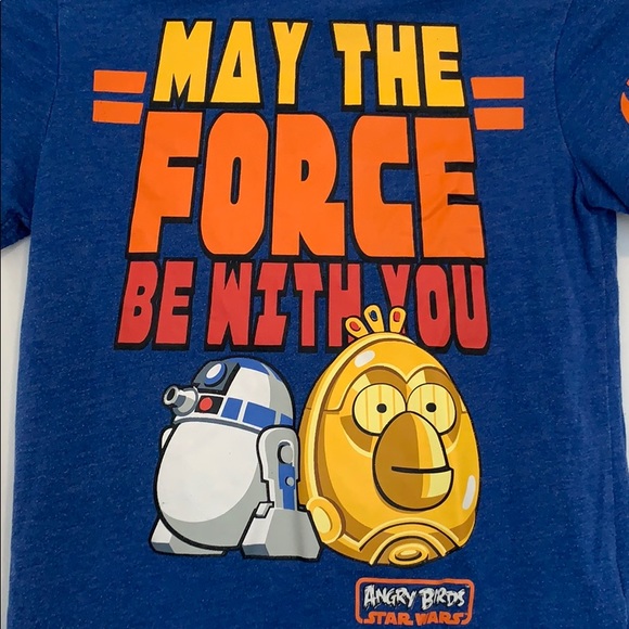 F&F Angry Birds Star Wars t-shirt Boys - Picture 3 of 5